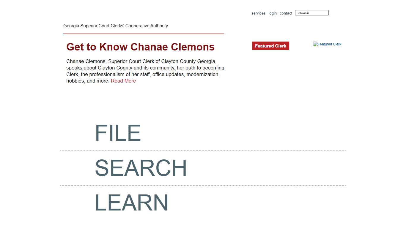 Georgia Clerks Authority | Georgia Clerk of Courts | GSCCCA